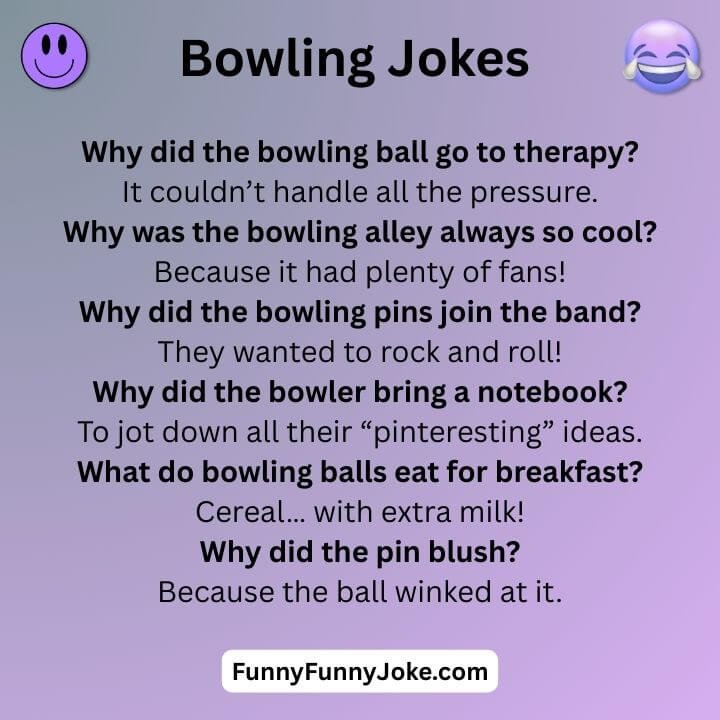 Bowling Jokes Humor