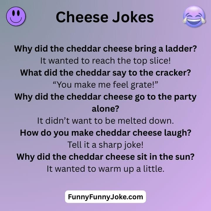 Cheddar Cheese Jokes 