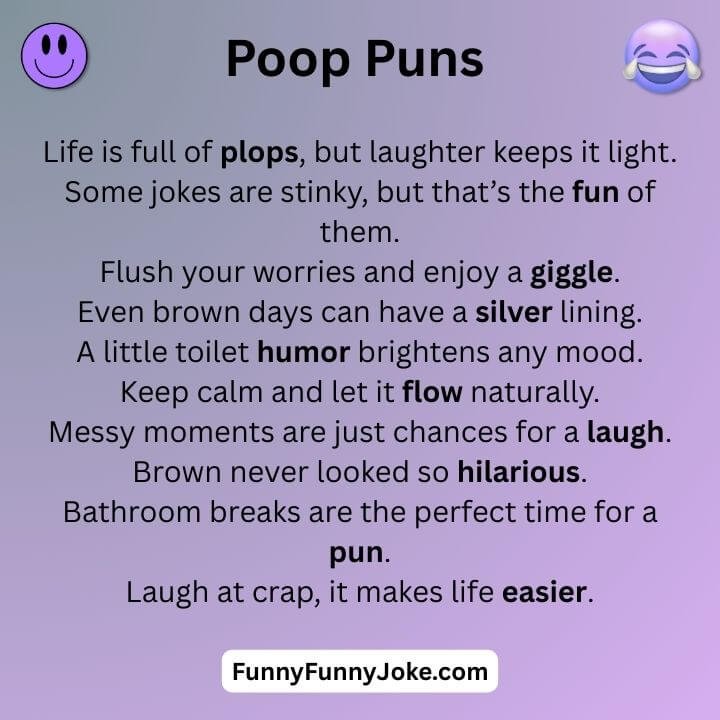 Clever Poop Puns