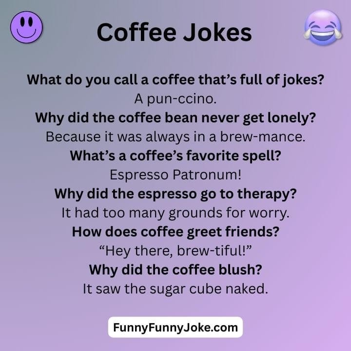Coffee Dad Jokes