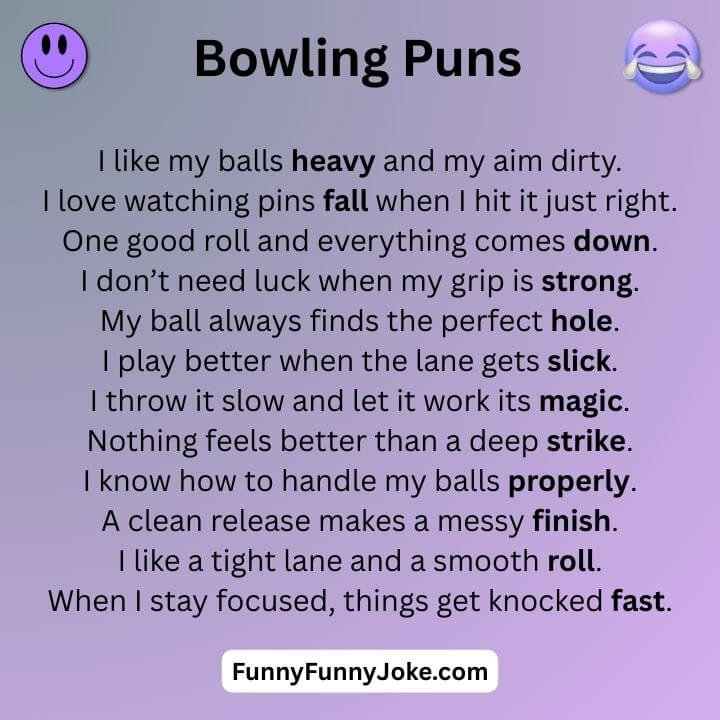Dirty Bowling Puns