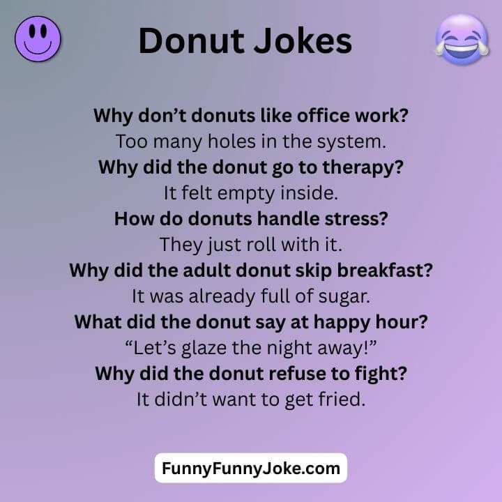 Donut Jokes for Adults