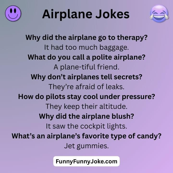 Funny Airplane Jokes