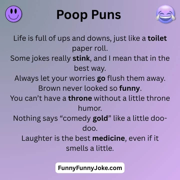 Poop Puns