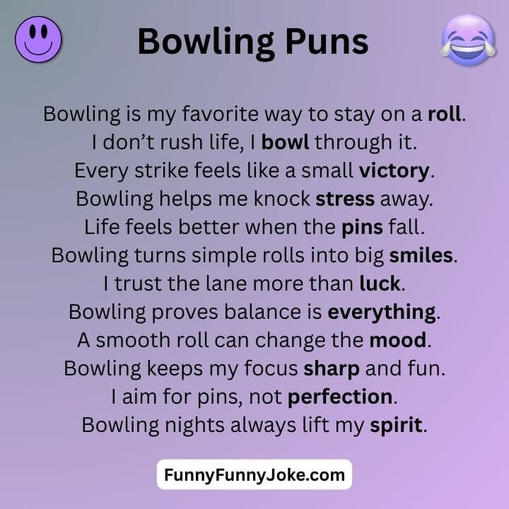 Puns for Bowling