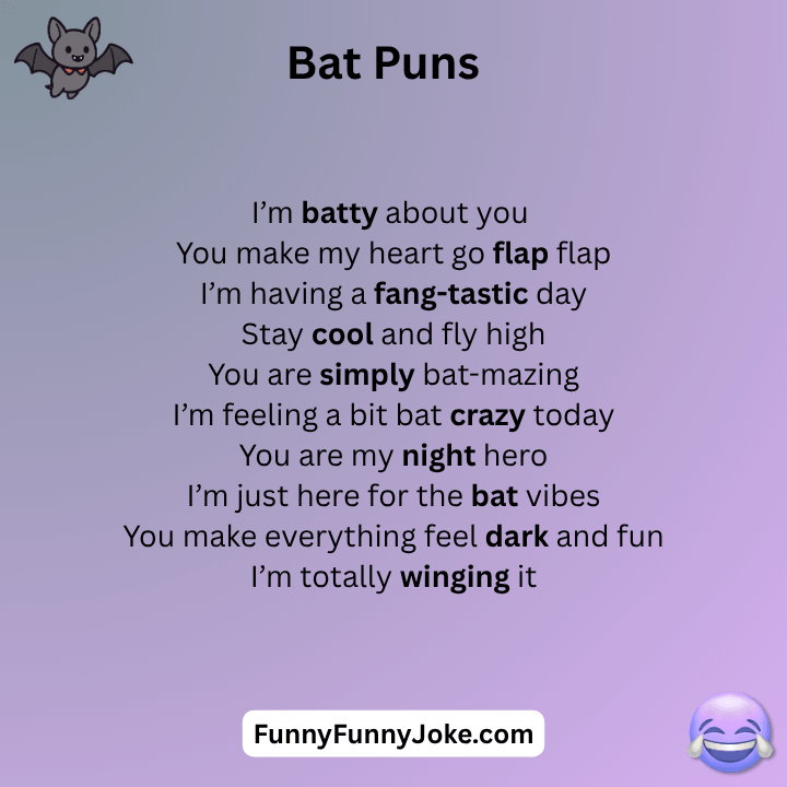Bat Puns