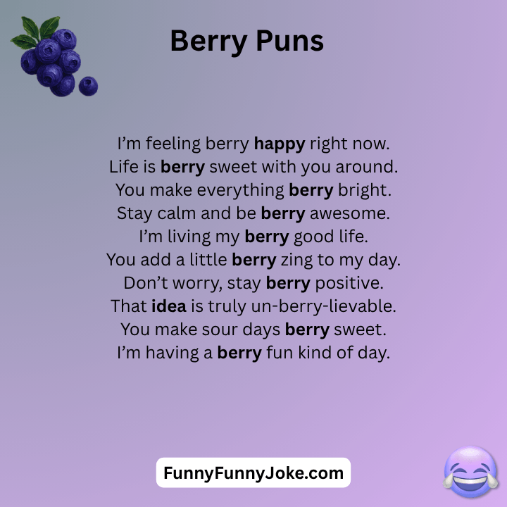 Berry Puns