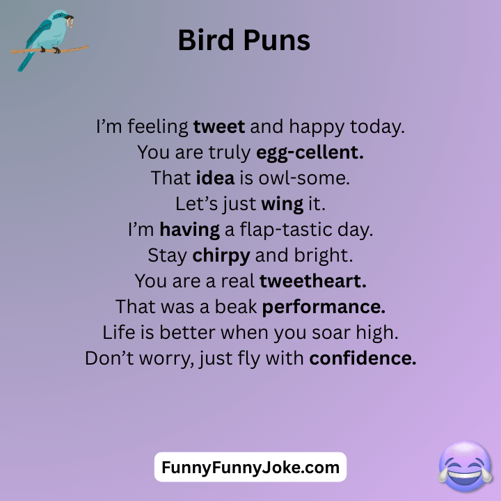 Bird Puns