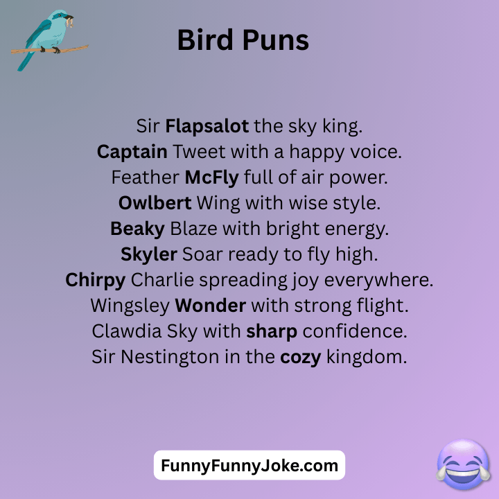 Bird Puns