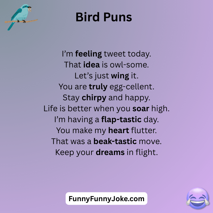 Bird Puns