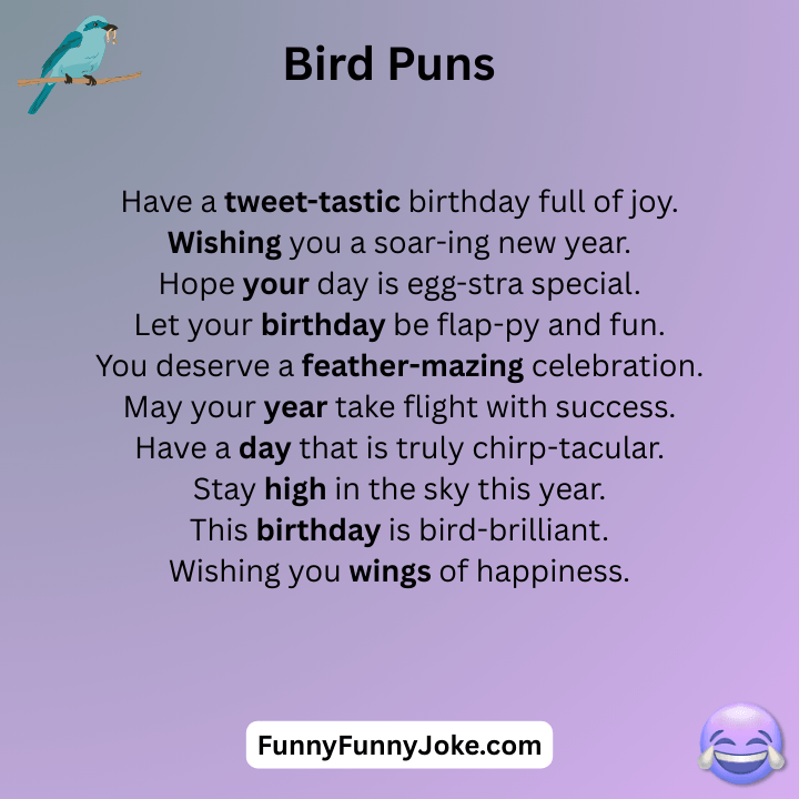 Bird Puns