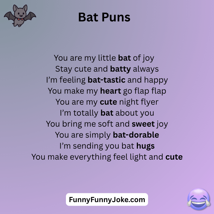Bat Puns