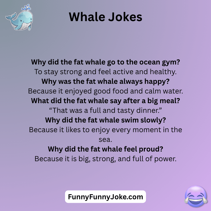 Whale Jokes