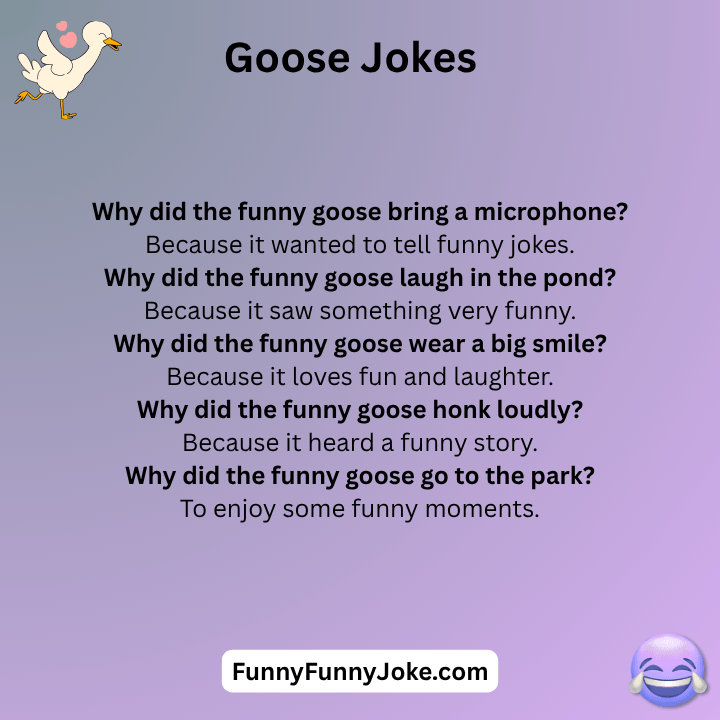 Goose Jokes