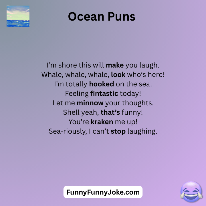 Ocean Puns