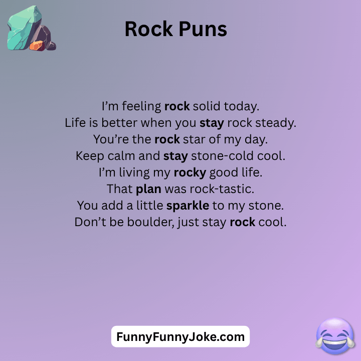 Rock Puns