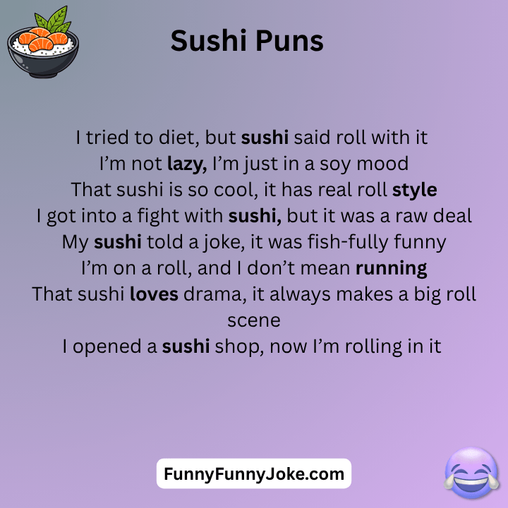 Sushi Puns