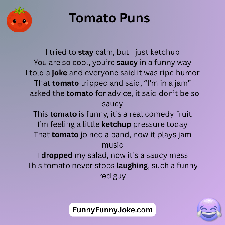 Tomato Puns