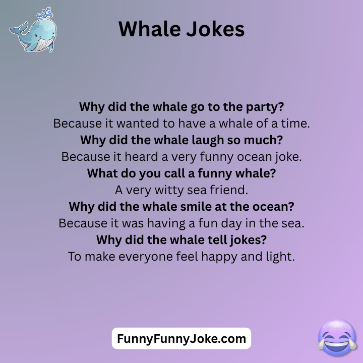 Whale Jokes