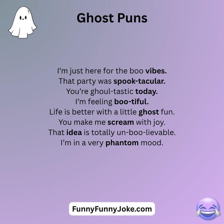 Ghost Puns