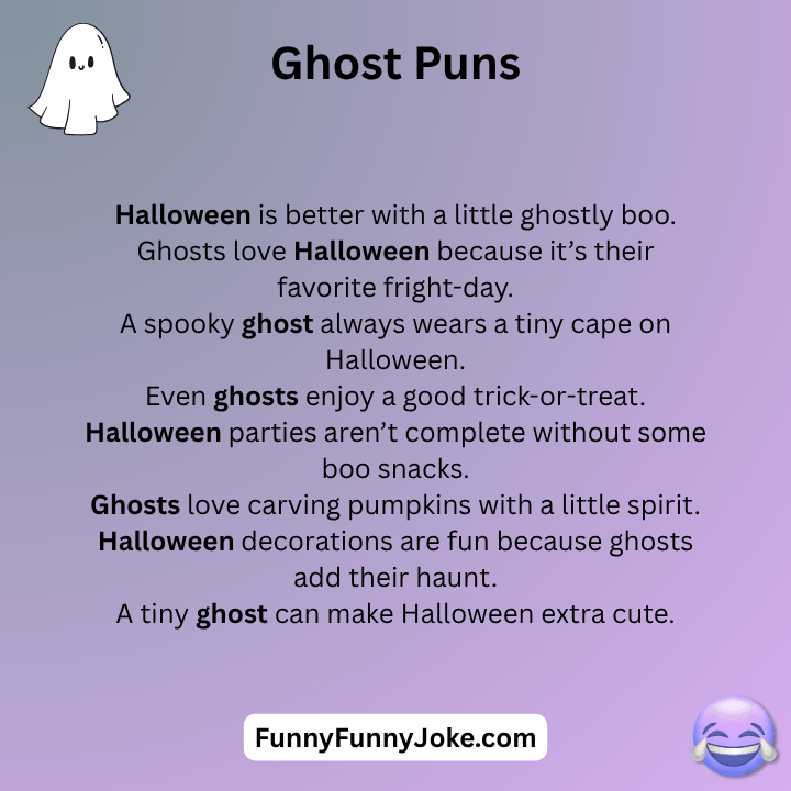 Ghost Puns