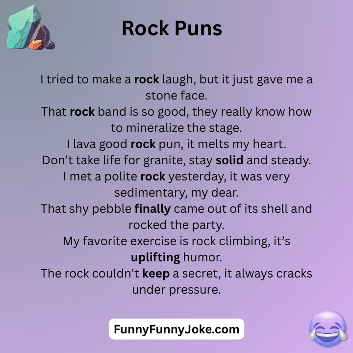 Rock Puns