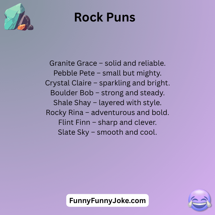 Rock Puns
