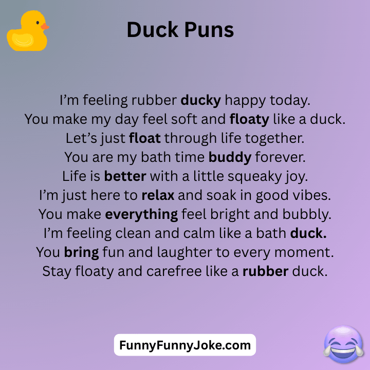 Duck Puns
