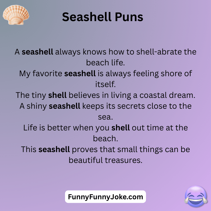 Seashell Puns