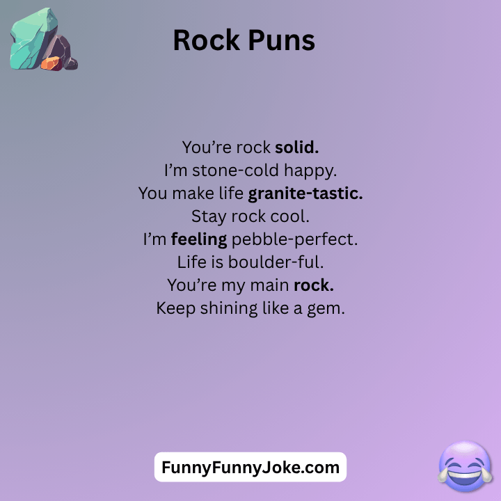 Rock Puns