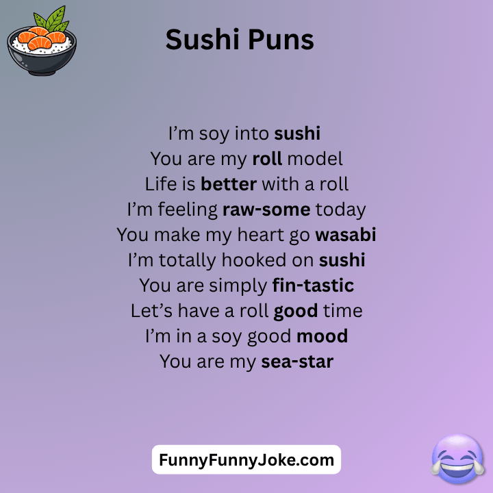 Sushi Puns