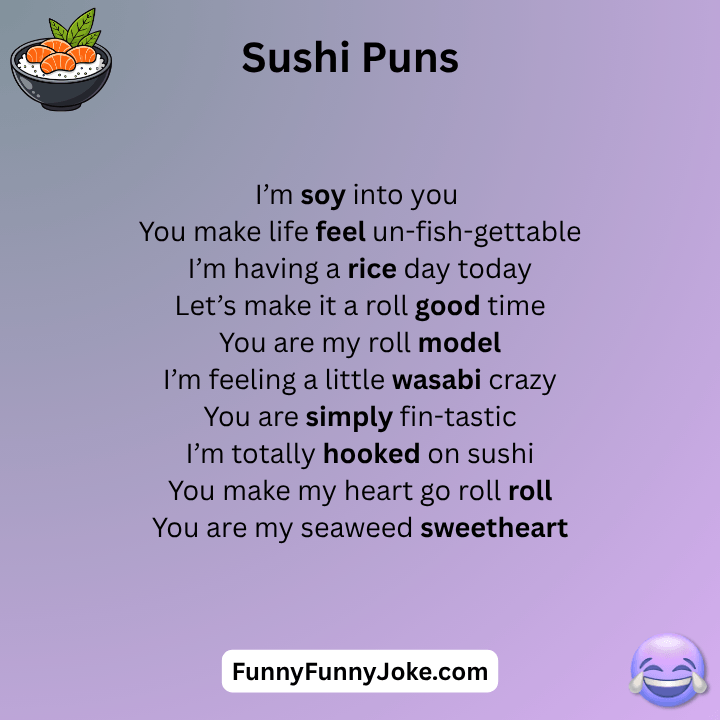 Sushi Puns