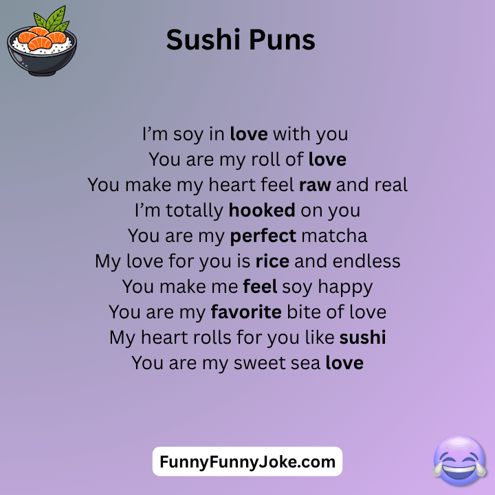 Sushi Puns