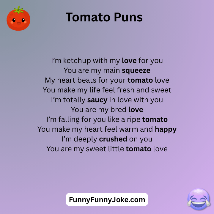 Tomato Puns
