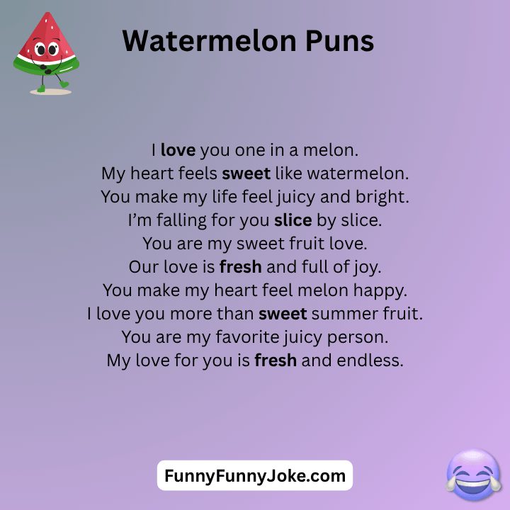 Watermelon Puns