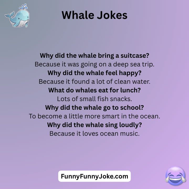 Whale Jokes
