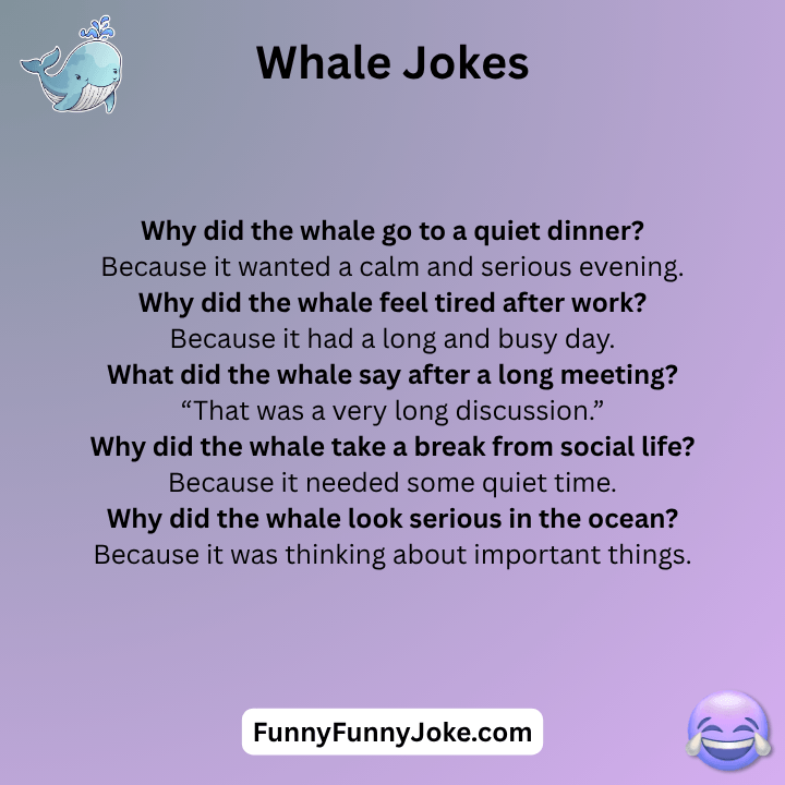 Whale Jokes