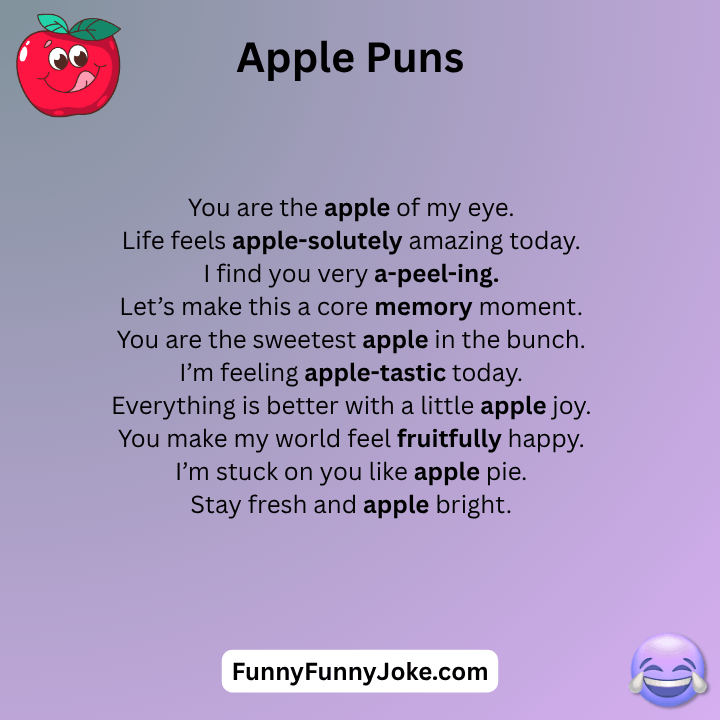 Apple Puns