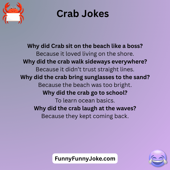 Best Crab Jokes