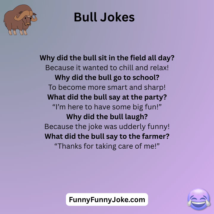 Bull Jokes