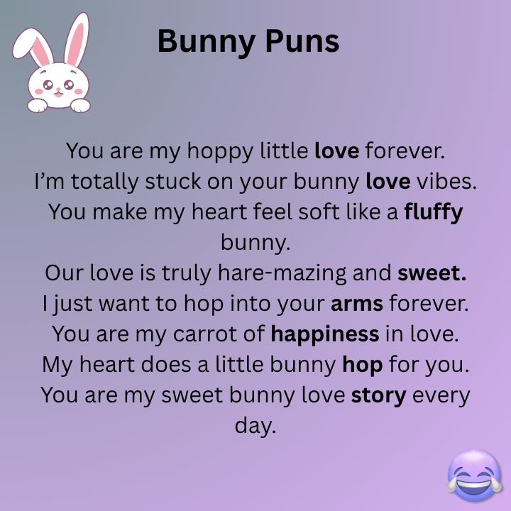 Bunny Love Puns