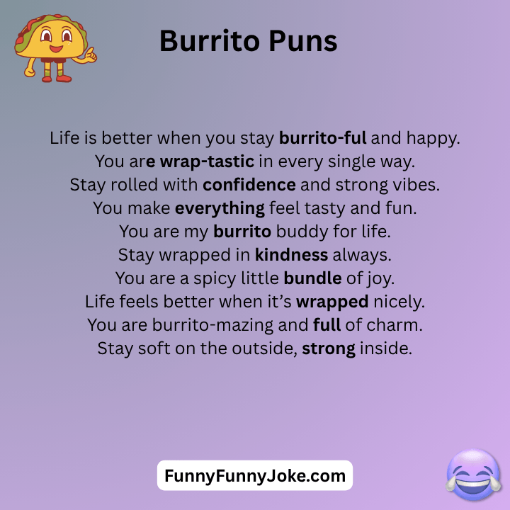 Burrito Puns
