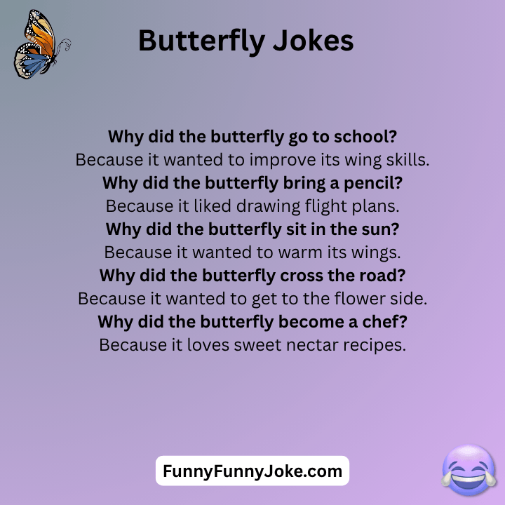 Butterfly Dad Jokes