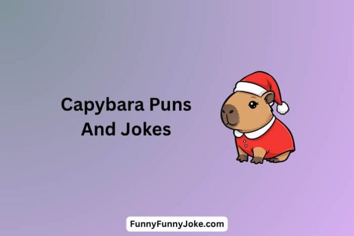Capybara Puns