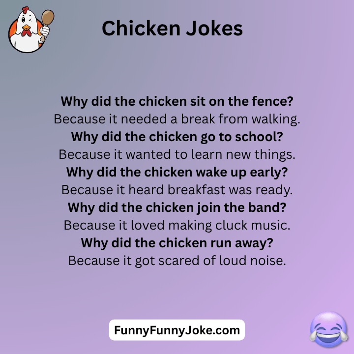 Chicken Jokes Because