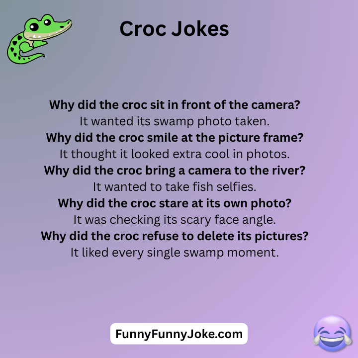 Croc Jokes Images
