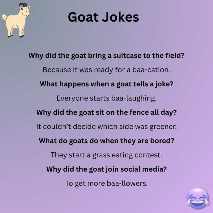 Funny Goat Jokes
