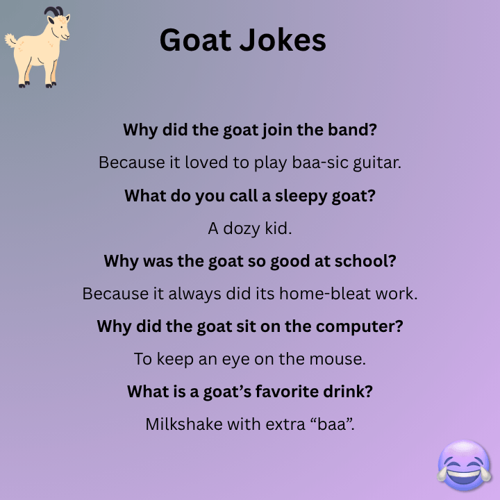 Goat Jokes