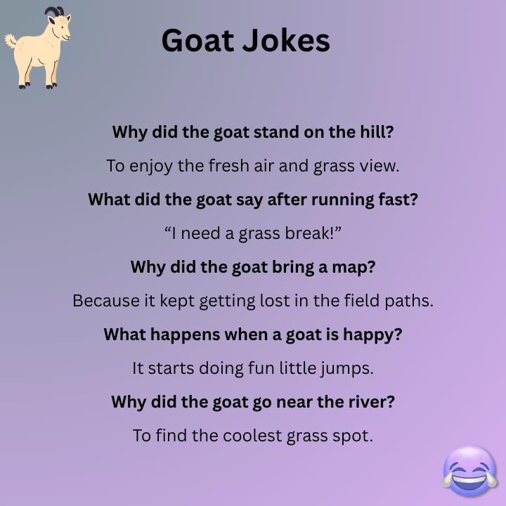 Goat Jokes One Liners