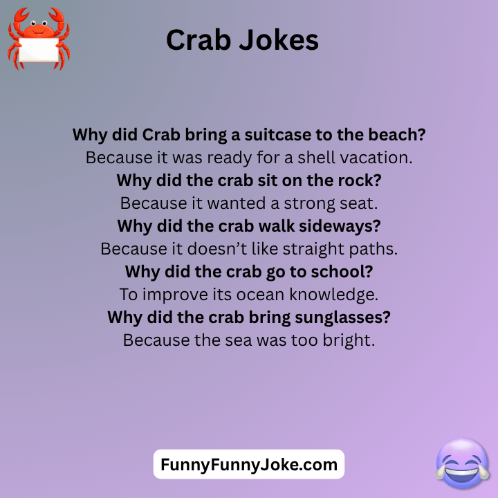 Jokes About Crabs